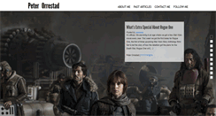 Desktop Screenshot of peterorrestad.com
