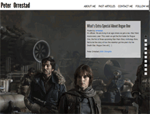 Tablet Screenshot of peterorrestad.com